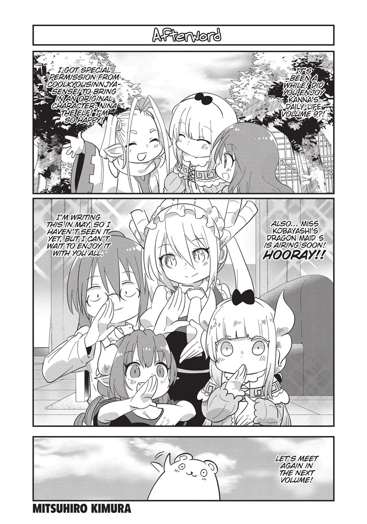 Kobayashi-san Chi no Maid Dragon: Kanna no Nichijou Chapter 87.5 page 1 - Chapter 87.5