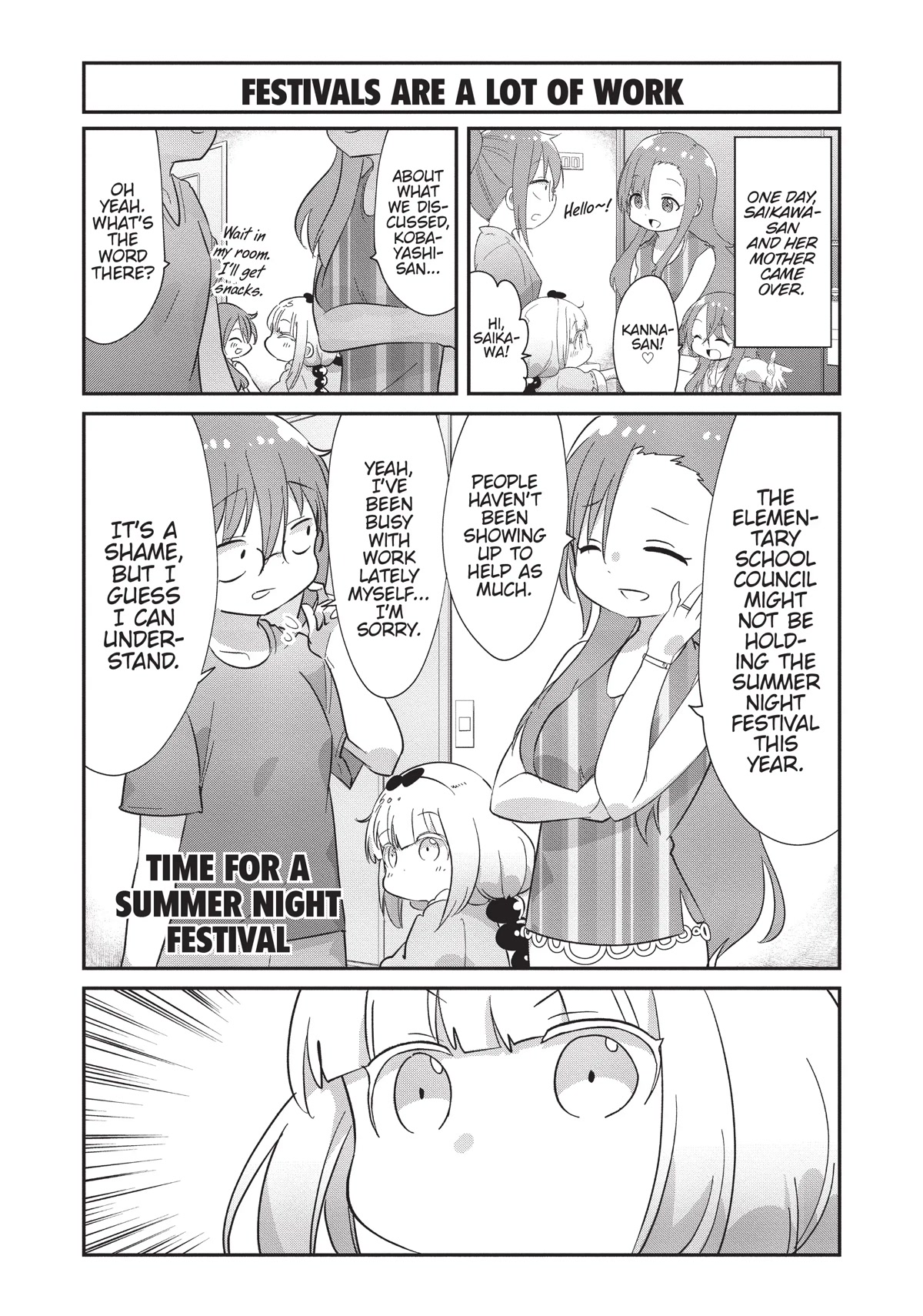 Kobayashi-san Chi no Maid Dragon: Kanna no Nichijou Chapter 88 page 5 - Chapter 88