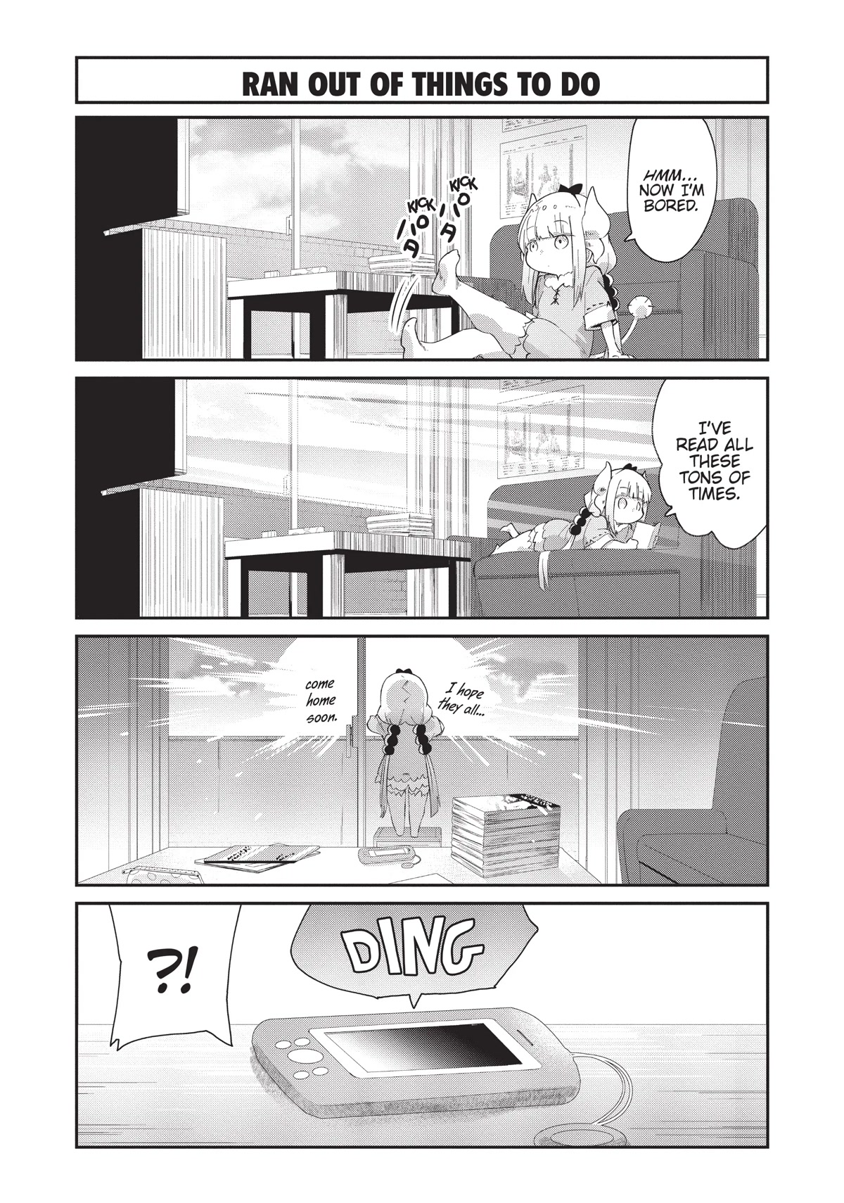 Kobayashi-san Chi no Maid Dragon: Kanna no Nichijou Chapter 89 page 3 - Chapter 89