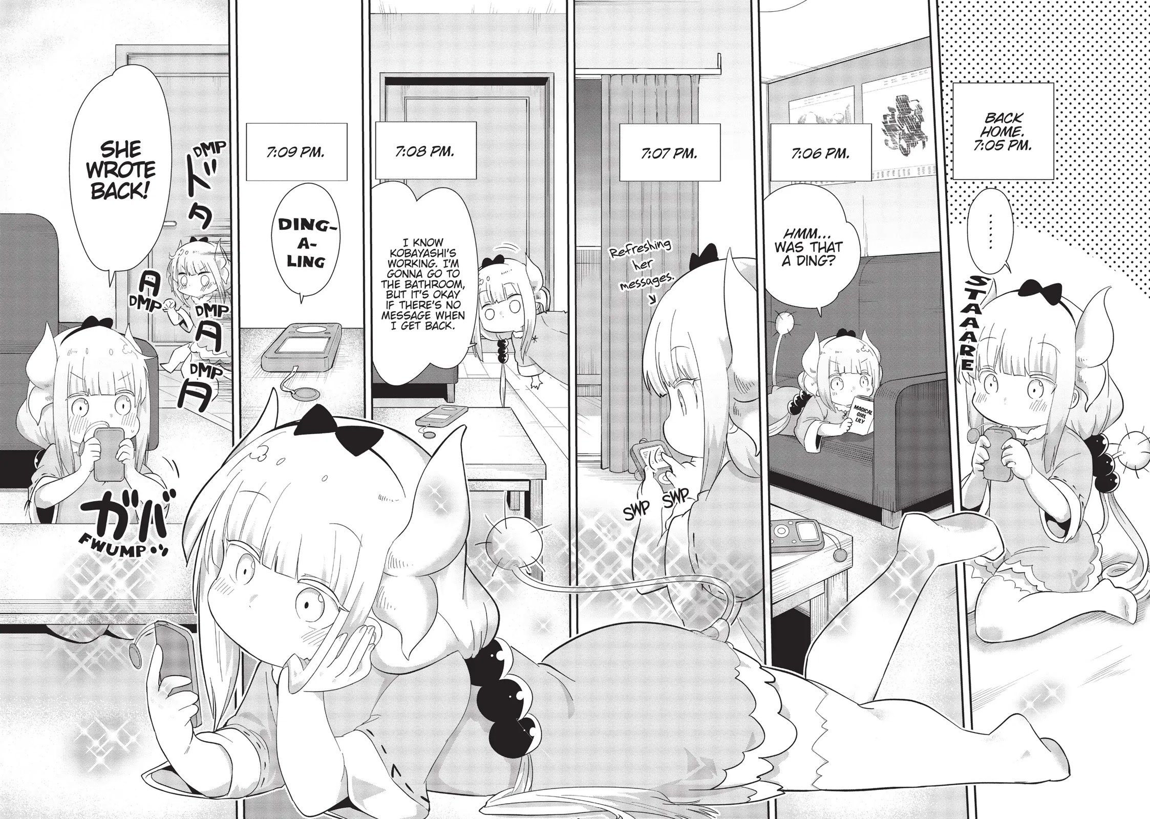 Kobayashi-san Chi no Maid Dragon: Kanna no Nichijou Chapter 89 page 6 - Chapter 89
