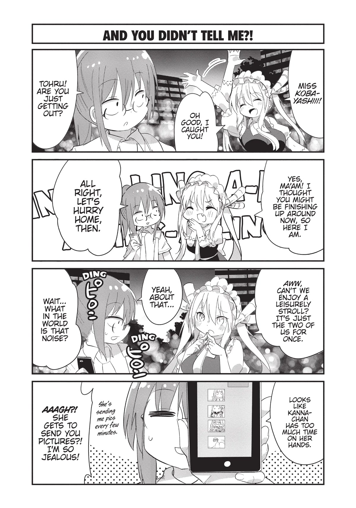 Kobayashi-san Chi no Maid Dragon: Kanna no Nichijou Chapter 89 page 8 - Chapter 89