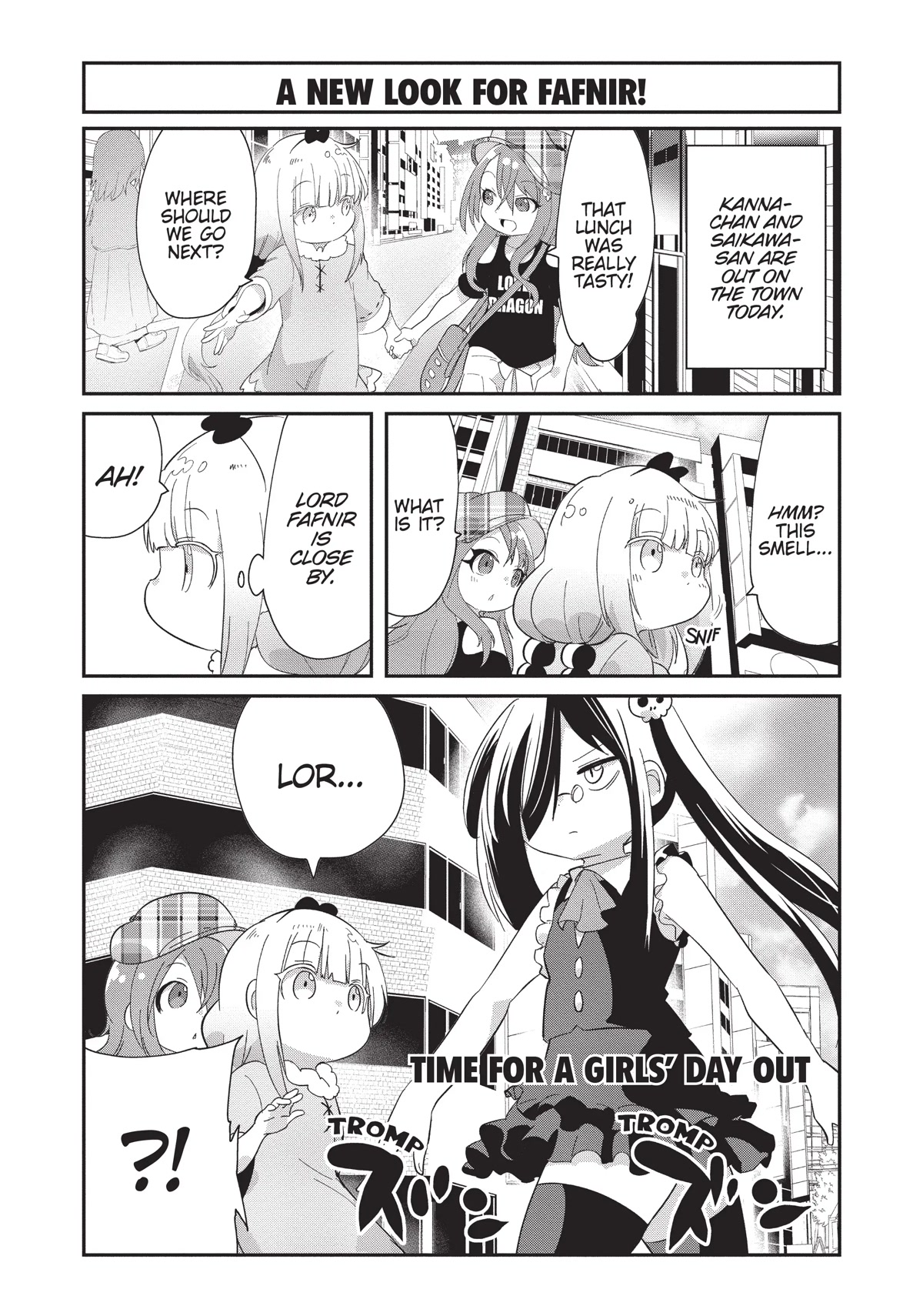 Kobayashi-san Chi no Maid Dragon: Kanna no Nichijou Chapter 90 page 1 - Chapter 90