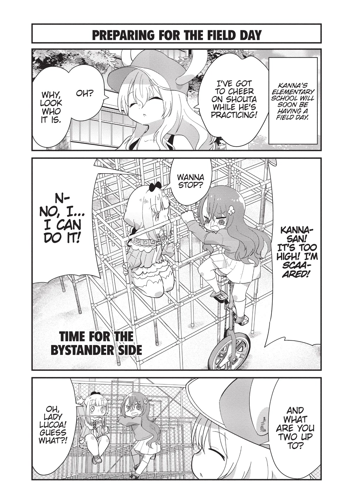 Kobayashi-san Chi no Maid Dragon: Kanna no Nichijou Chapter 94 page 1 - Chapter 94