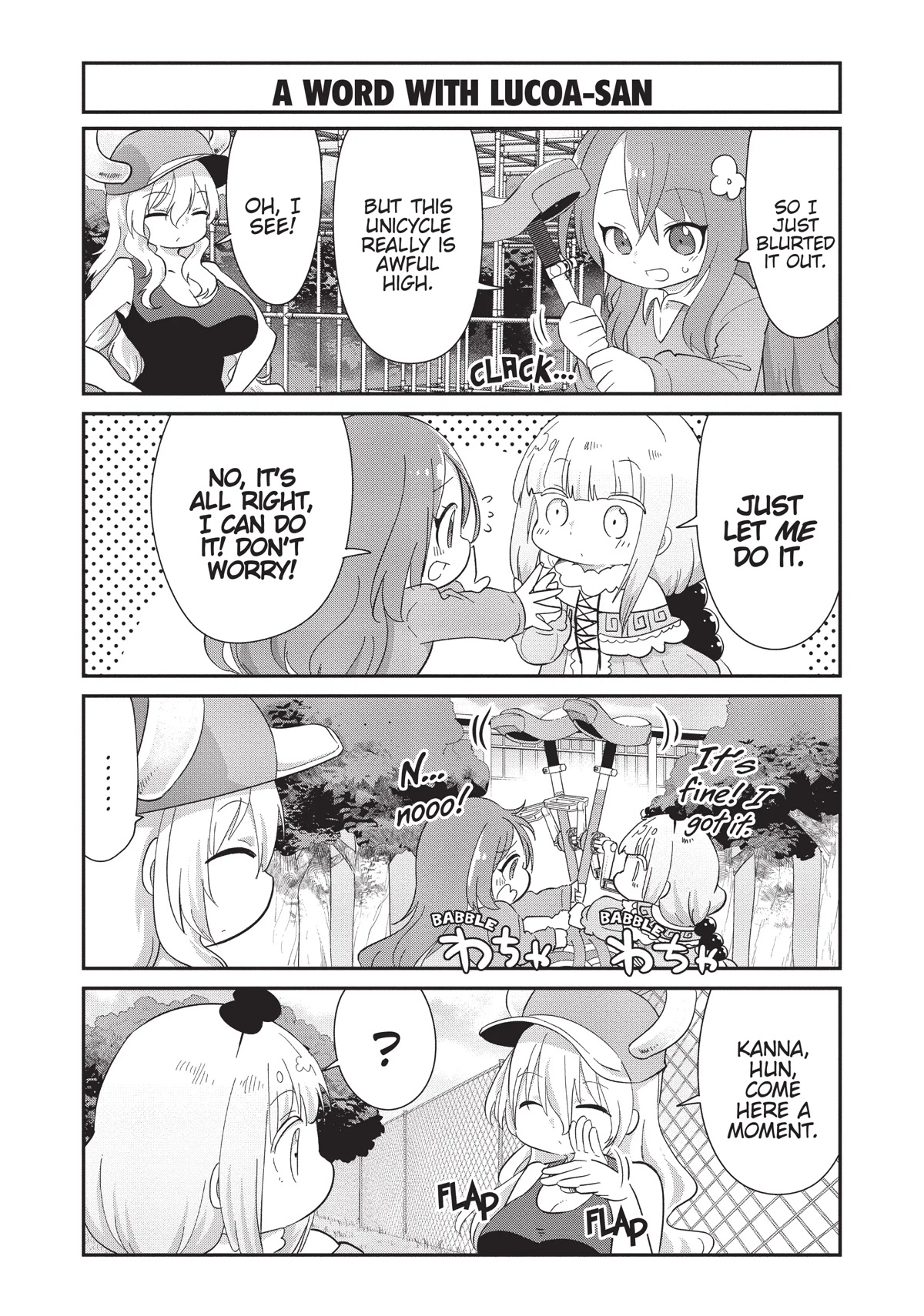 Kobayashi-san Chi no Maid Dragon: Kanna no Nichijou Chapter 94 page 4 - Chapter 94