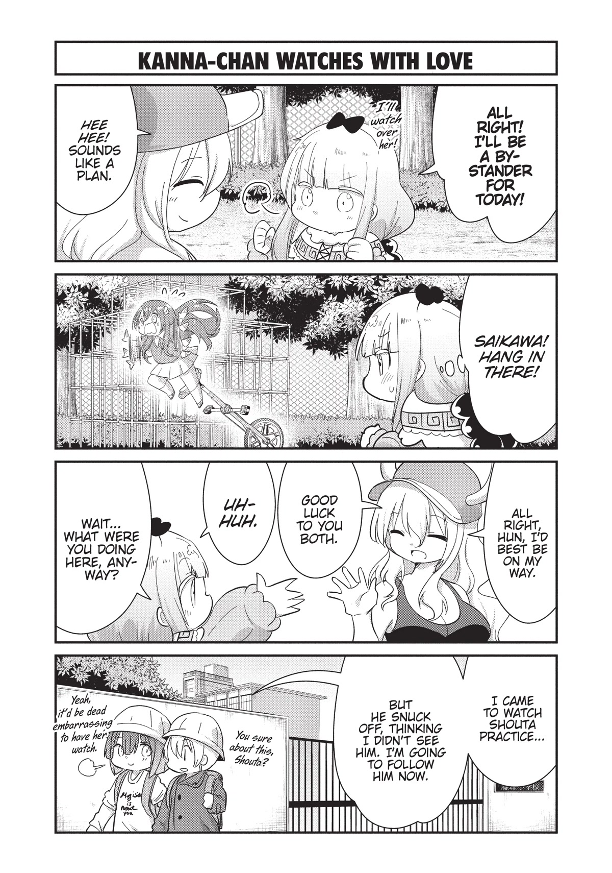 Kobayashi-san Chi no Maid Dragon: Kanna no Nichijou Chapter 94 page 7 - Chapter 94