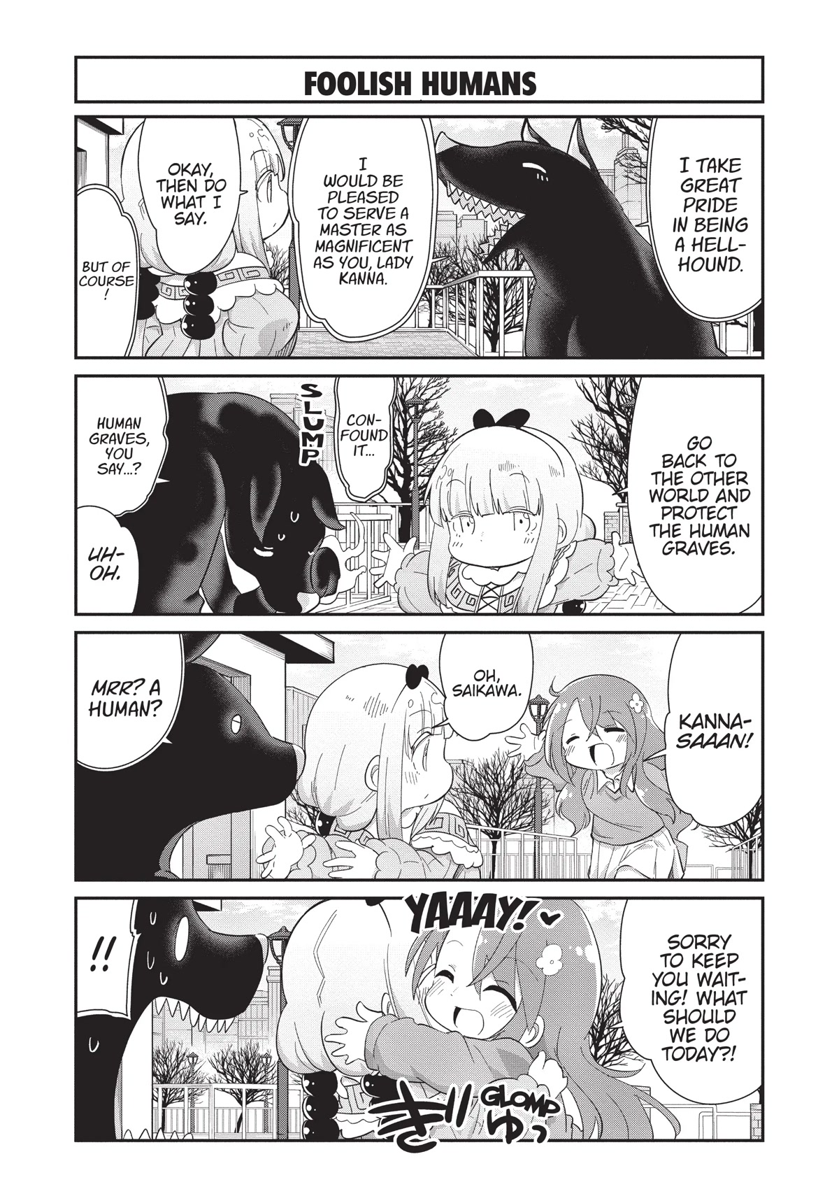 Kobayashi-san Chi no Maid Dragon: Kanna no Nichijou Chapter 95 page 4 - Chapter 95