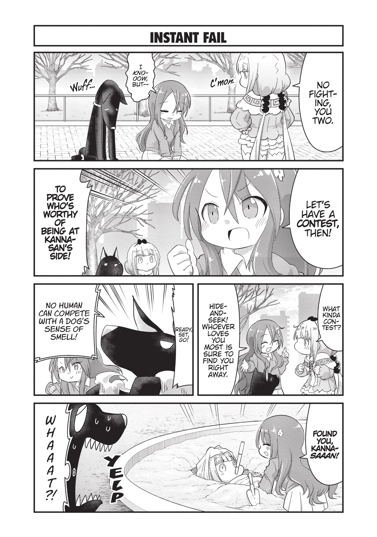 Kobayashi-san Chi no Maid Dragon: Kanna no Nichijou Chapter 95 page 7 - Chapter 95