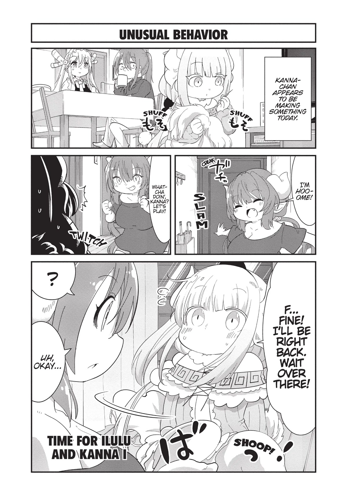 Kobayashi-san Chi no Maid Dragon: Kanna no Nichijou Chapter 96 page 1 - Chapter 96