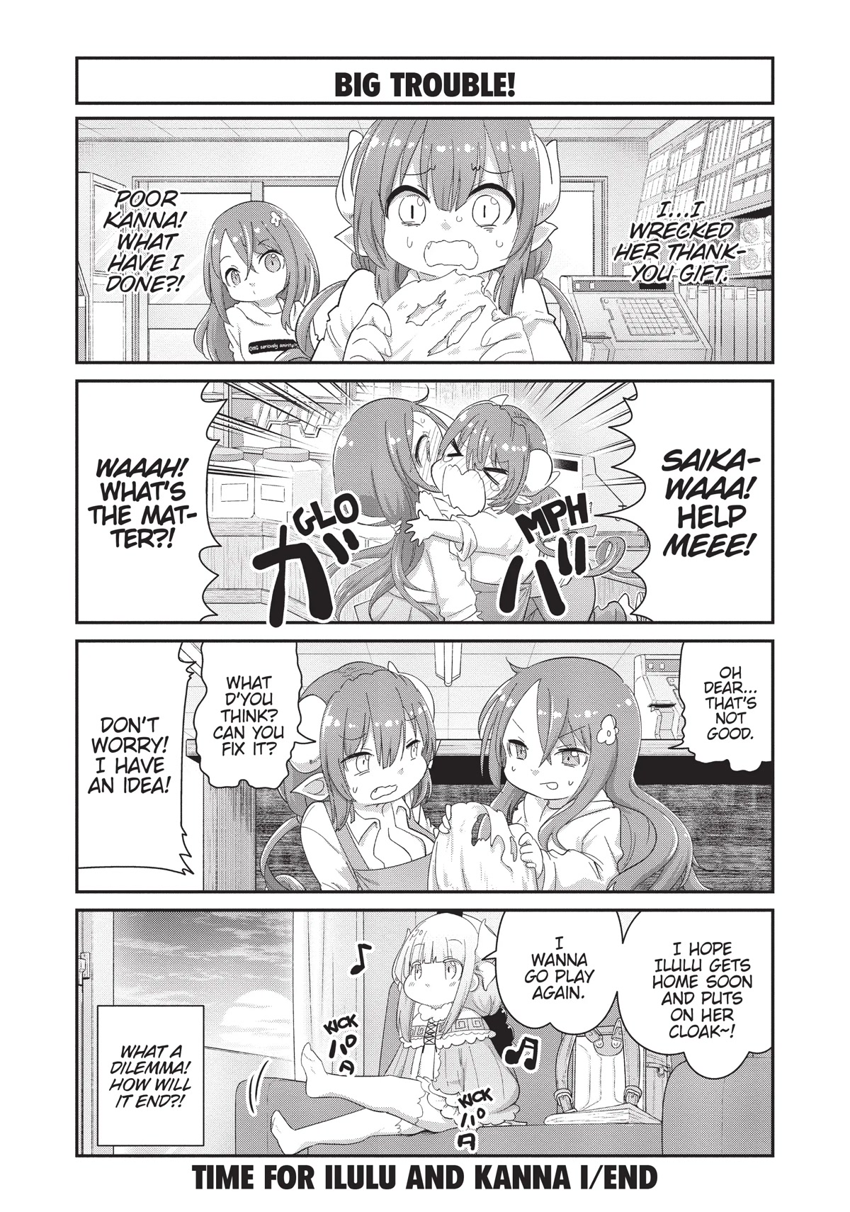 Kobayashi-san Chi no Maid Dragon: Kanna no Nichijou Chapter 96 page 12 - Chapter 96