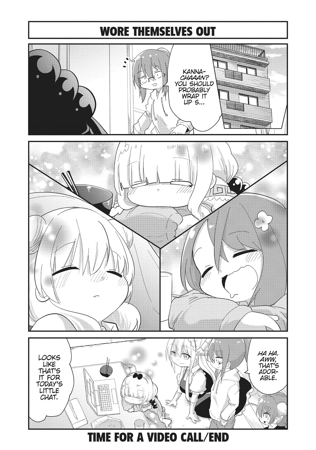 Kobayashi-san Chi no Maid Dragon: Kanna no Nichijou Chapter 99 page 14 - Chapter 99