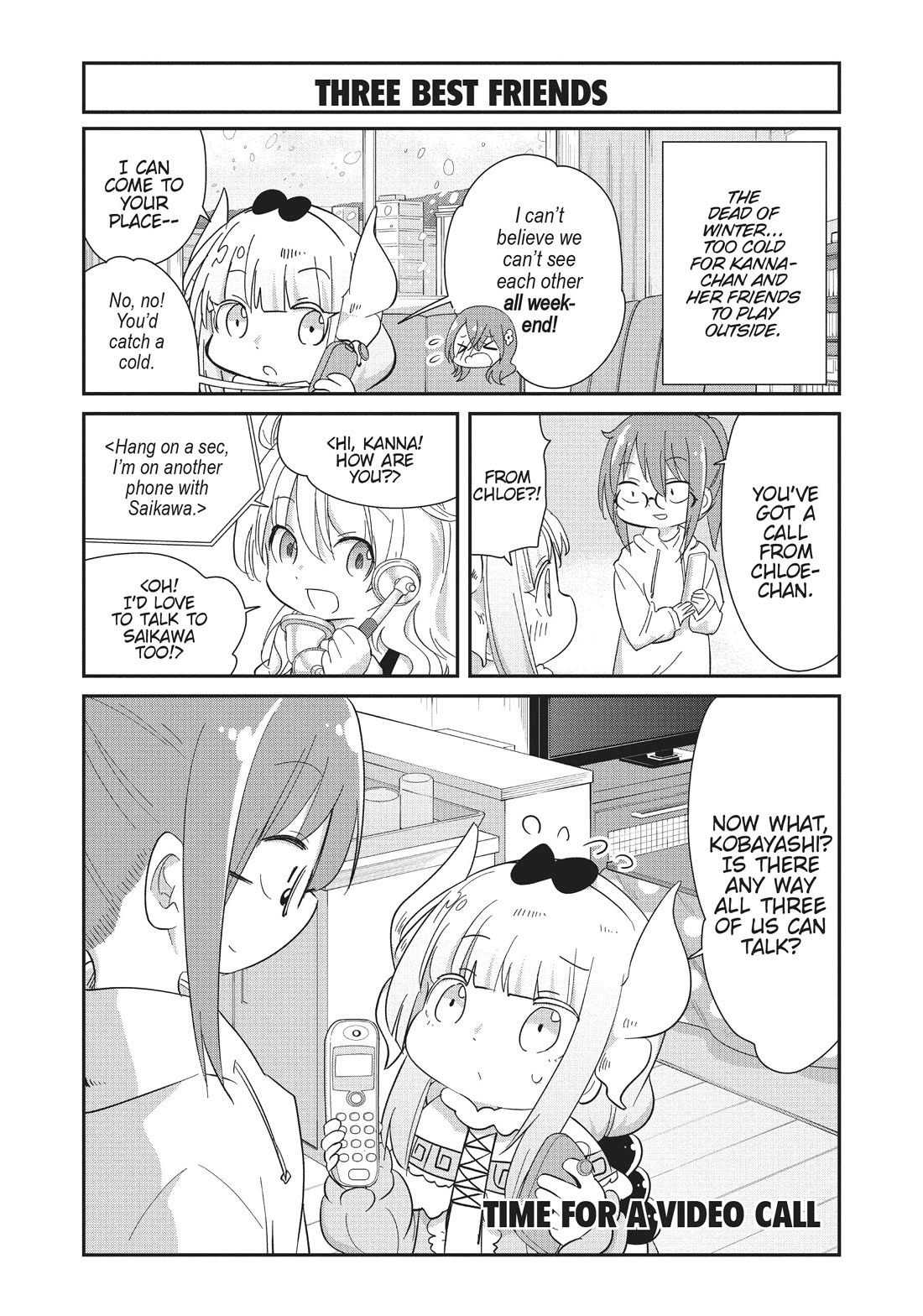 Kobayashi-san Chi no Maid Dragon: Kanna no Nichijou Chapter 99 page 3 - Chapter 99