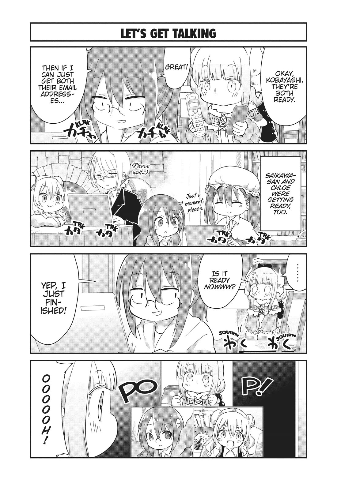 Kobayashi-san Chi no Maid Dragon: Kanna no Nichijou Chapter 99 page 5 - Chapter 99