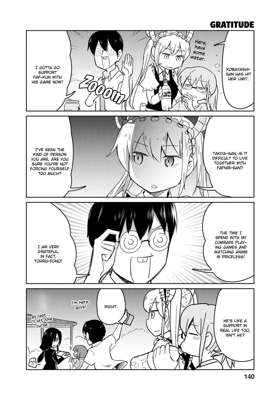 Kobayashi-san Chi no Maid Dragon: Okomorigurashi no Fafnir Chapter 10 page 10 - Chapter 10: Fafnir and Outdoors