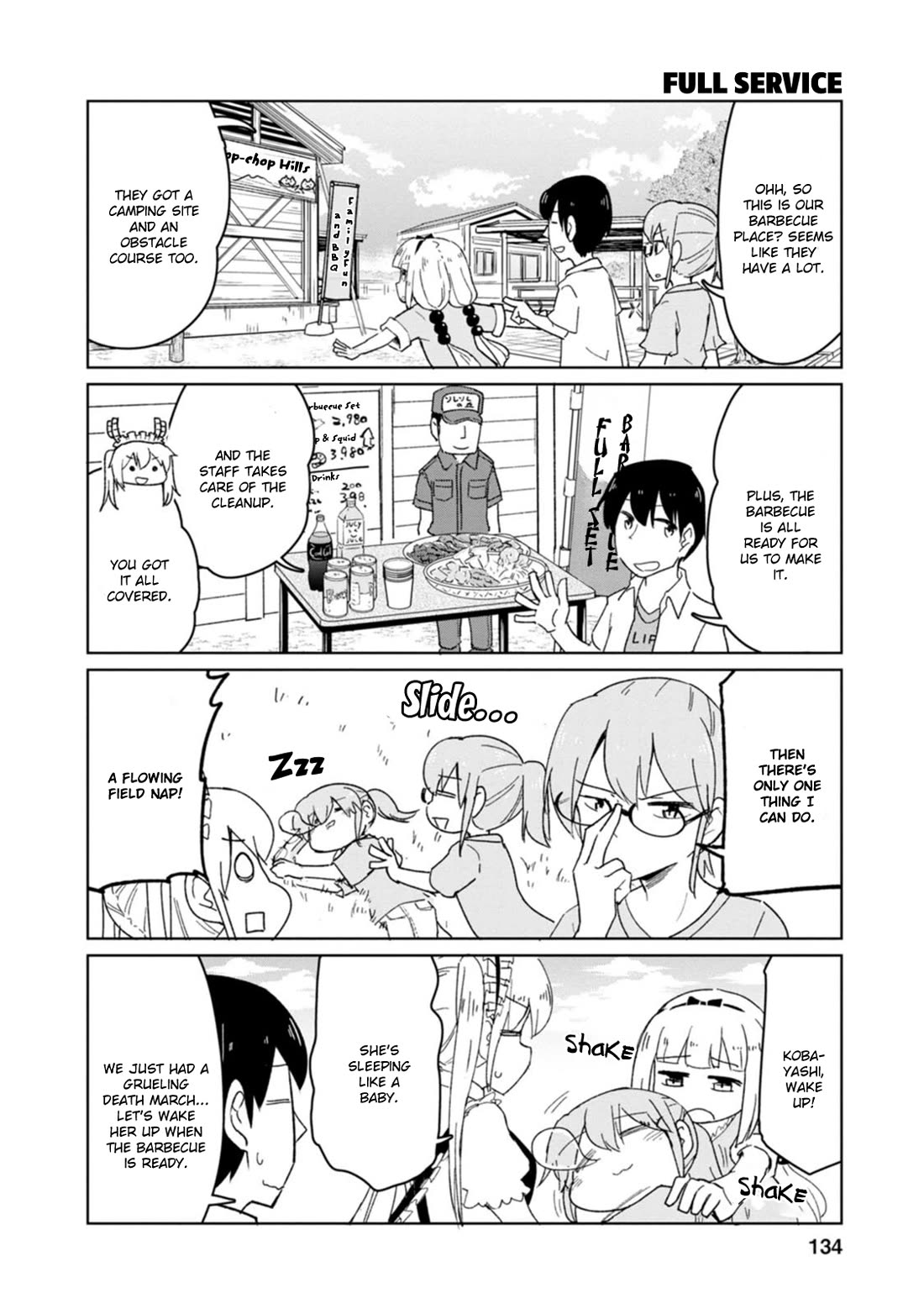 Kobayashi-san Chi no Maid Dragon: Okomorigurashi no Fafnir Chapter 10 page 4 - Chapter 10: Fafnir and Outdoors
