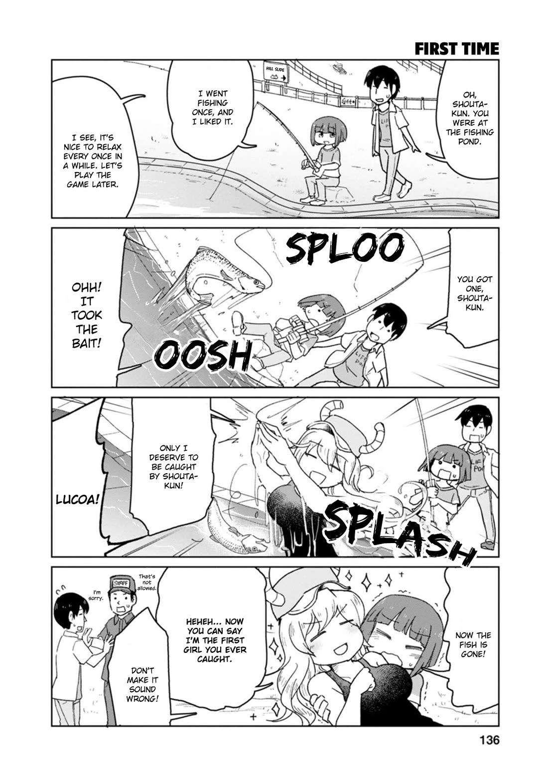 Kobayashi-san Chi no Maid Dragon: Okomorigurashi no Fafnir Chapter 10 page 6 - Chapter 10: Fafnir and Outdoors