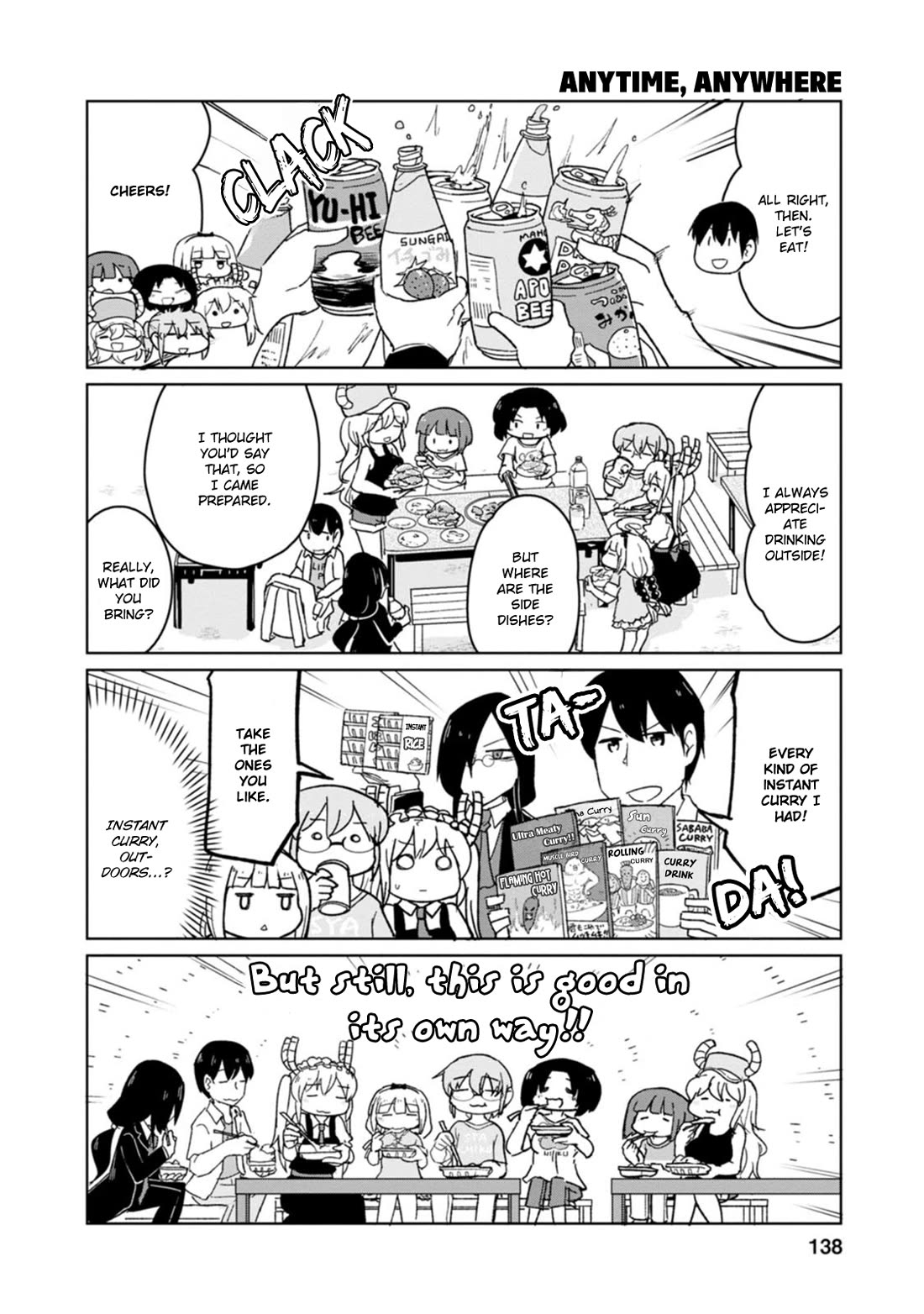 Kobayashi-san Chi no Maid Dragon: Okomorigurashi no Fafnir Chapter 10 page 8 - Chapter 10: Fafnir and Outdoors