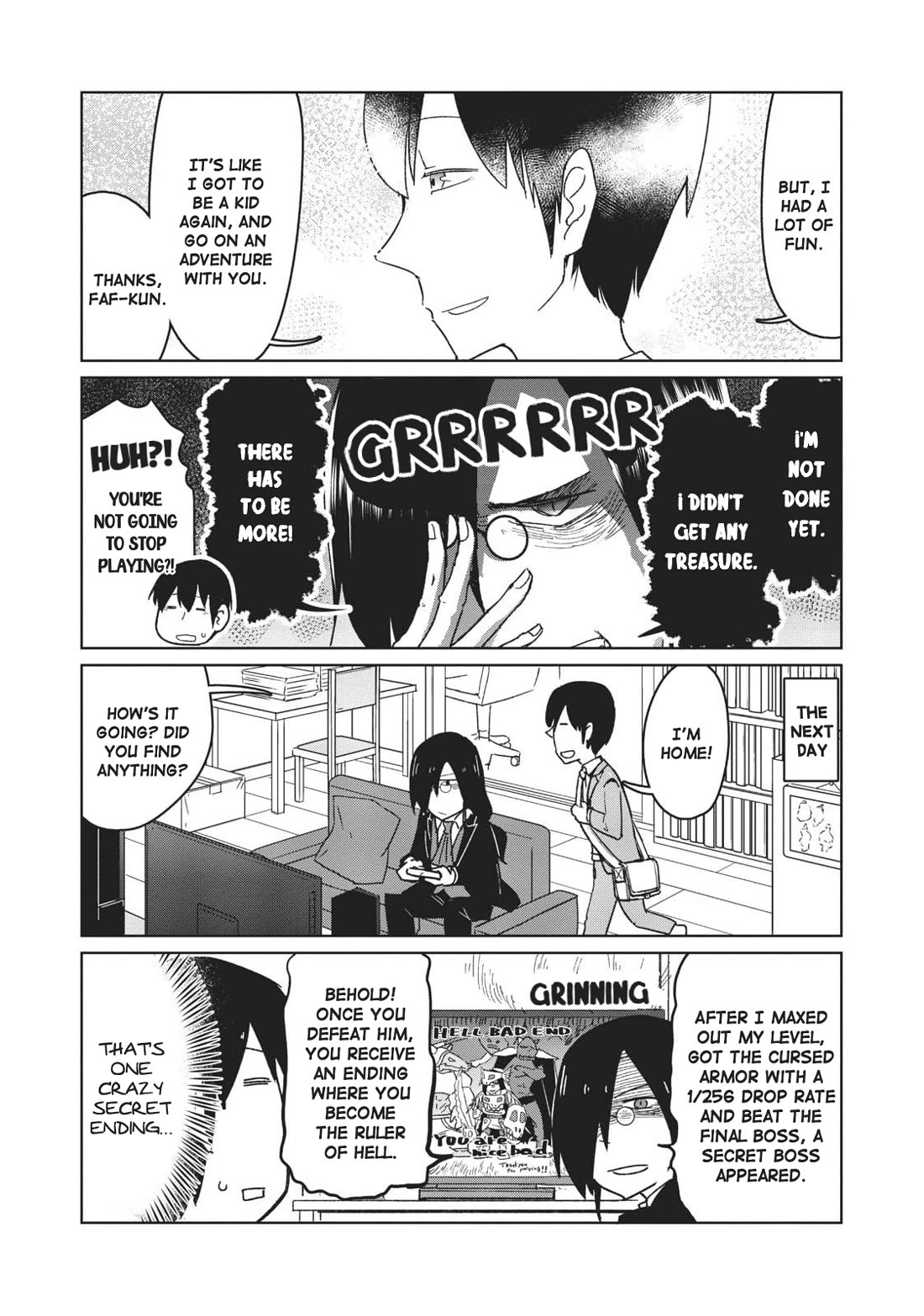 Kobayashi-san Chi no Maid Dragon: Okomorigurashi no Fafnir Chapter 11 page 12 - Chapter 11: Fafnir and All-day Retro Gaming