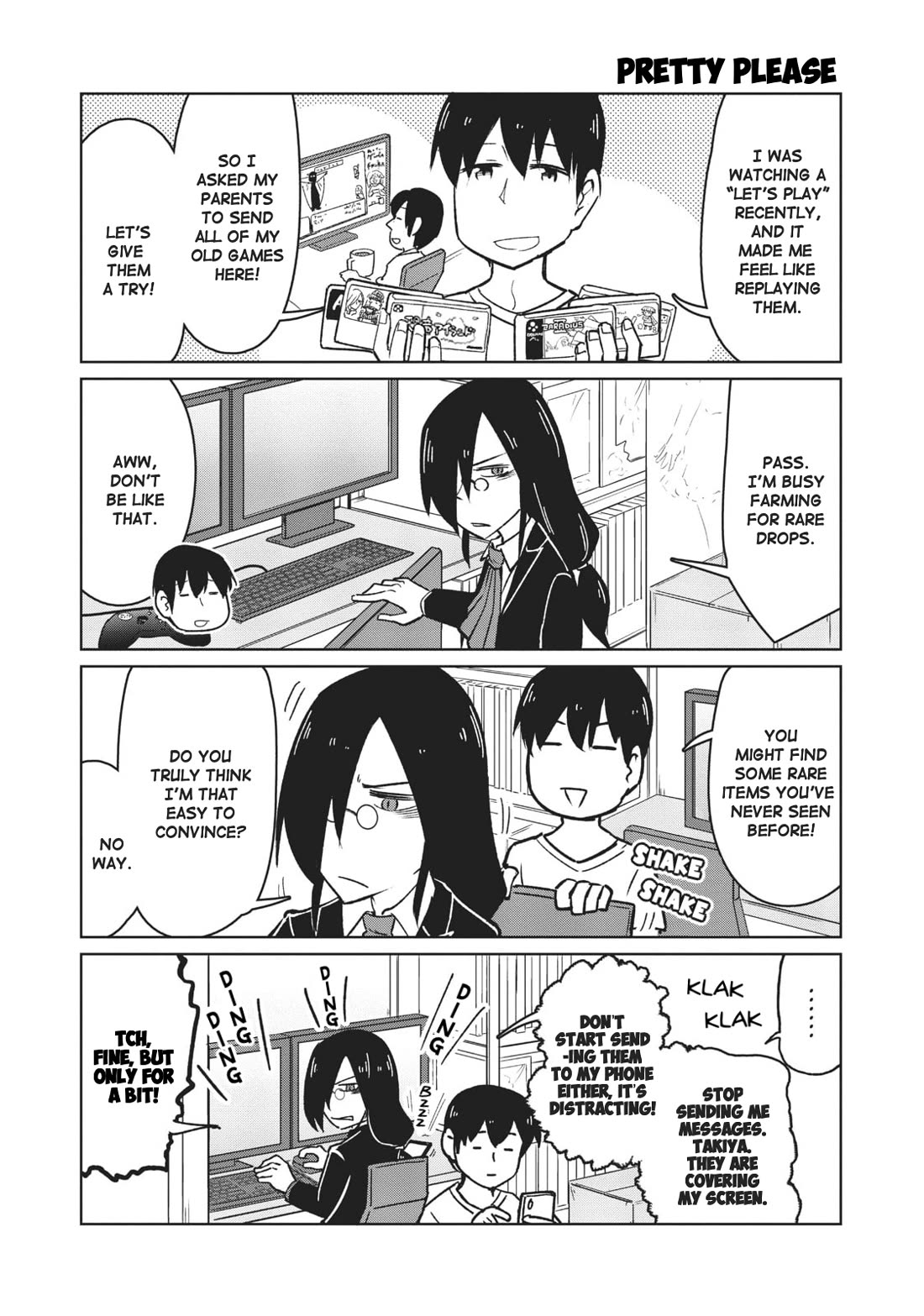 Kobayashi-san Chi no Maid Dragon: Okomorigurashi no Fafnir Chapter 11 page 2 - Chapter 11: Fafnir and All-day Retro Gaming