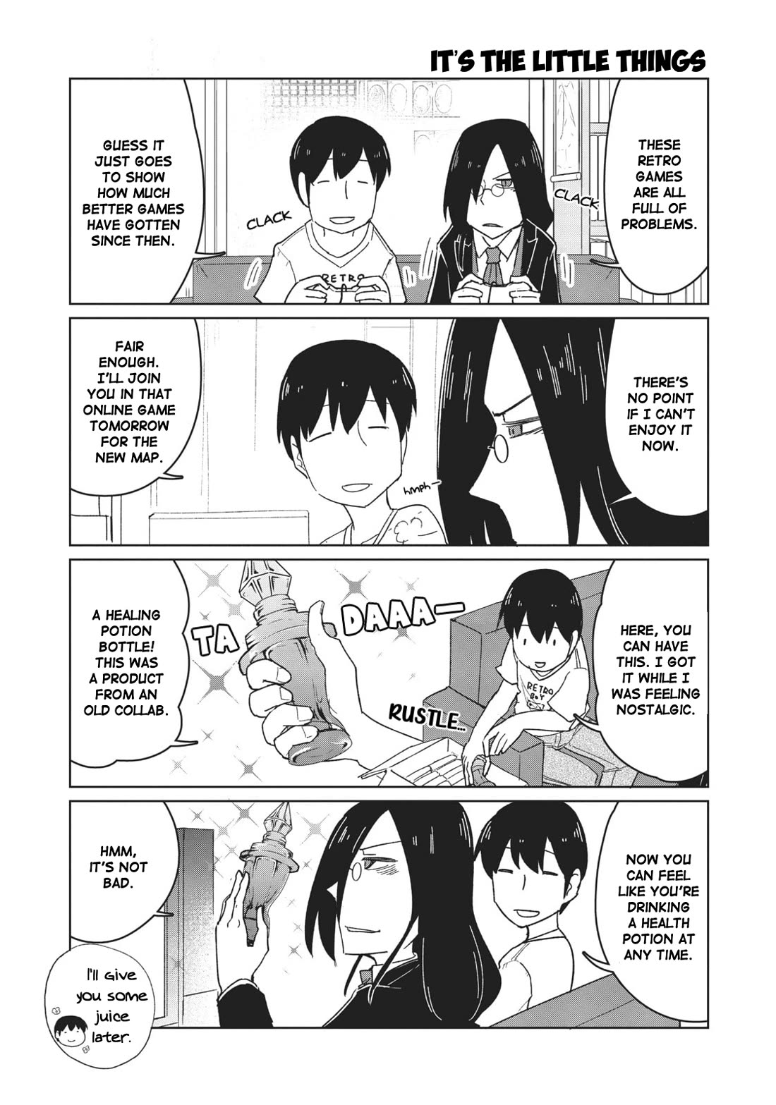 Kobayashi-san Chi no Maid Dragon: Okomorigurashi no Fafnir Chapter 11 page 7 - Chapter 11: Fafnir and All-day Retro Gaming
