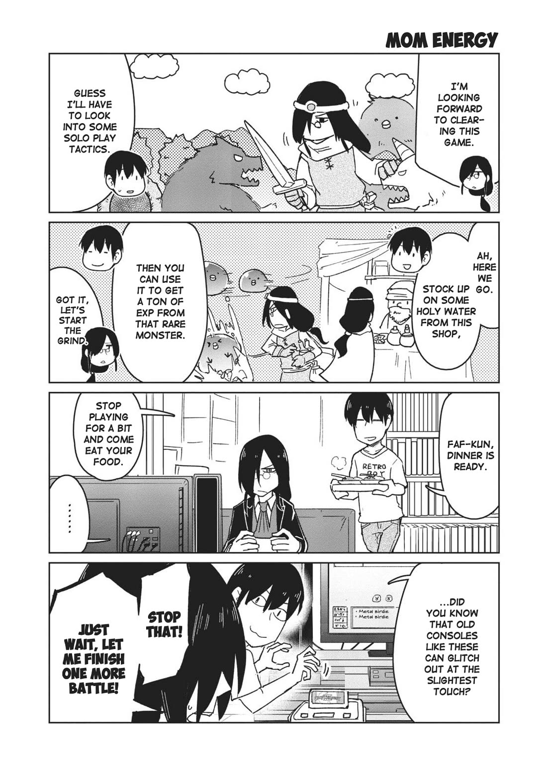 Kobayashi-san Chi no Maid Dragon: Okomorigurashi no Fafnir Chapter 11 page 9 - Chapter 11: Fafnir and All-day Retro Gaming