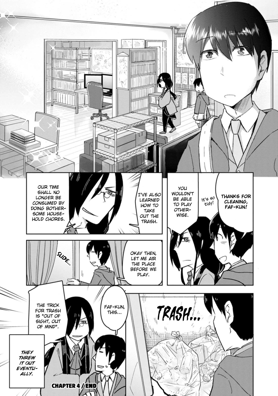 Kobayashi-san Chi no Maid Dragon: Okomorigurashi no Fafnir Chapter 4 page 12 - Chapter 4: Fafnir and House Sitting