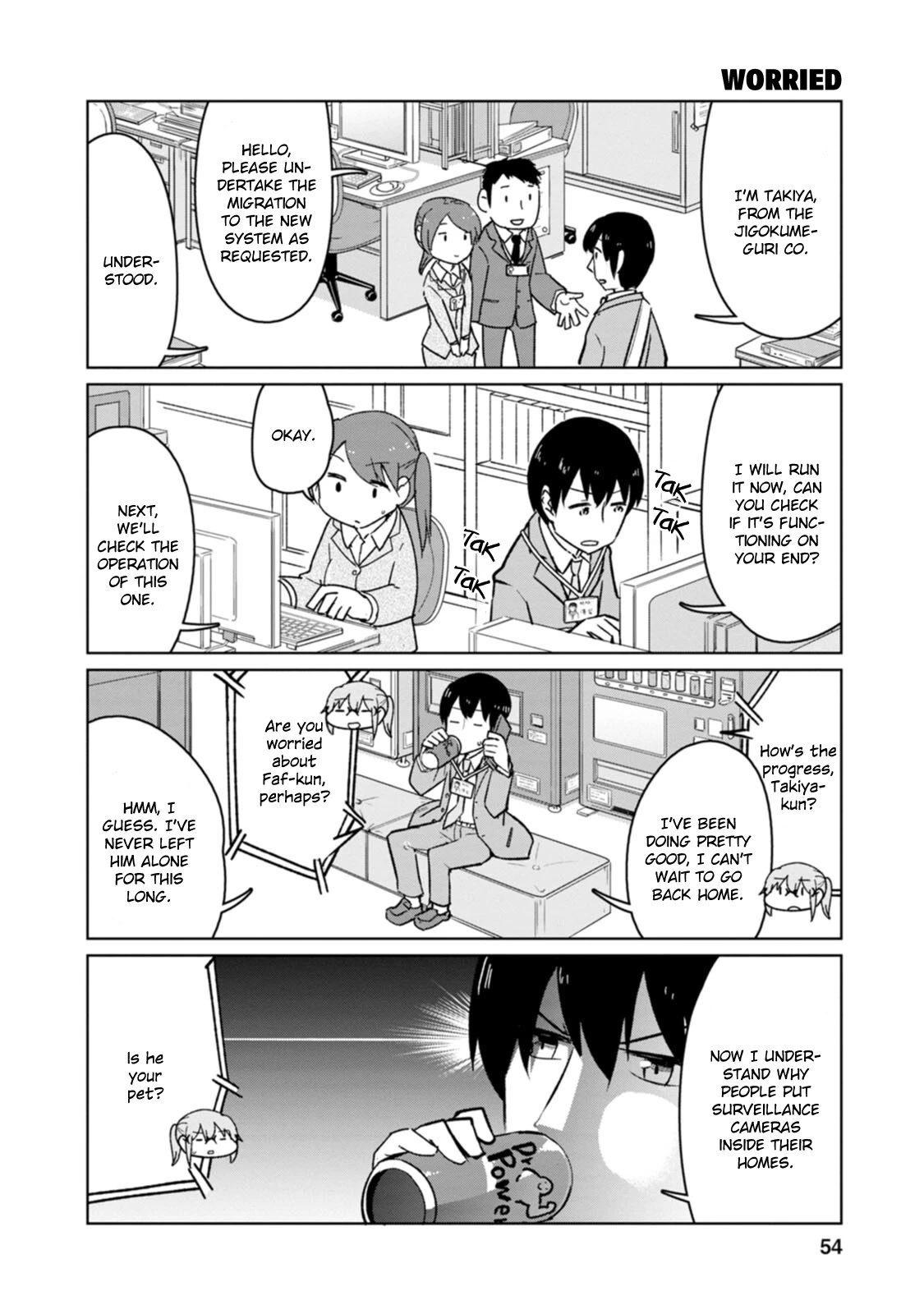 Kobayashi-san Chi no Maid Dragon: Okomorigurashi no Fafnir Chapter 4 page 8 - Chapter 4: Fafnir and House Sitting