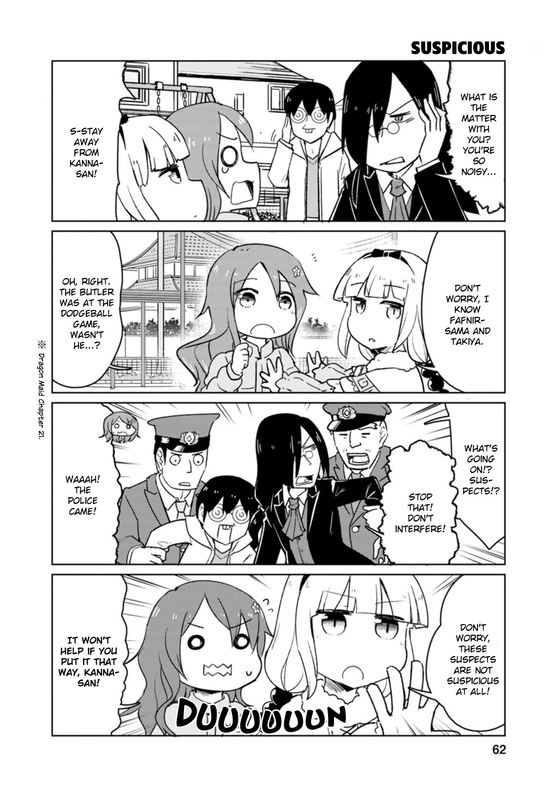Kobayashi-san Chi no Maid Dragon: Okomorigurashi no Fafnir Chapter 5 page 2 - Chapter 5: Fafnir and Park Recreation