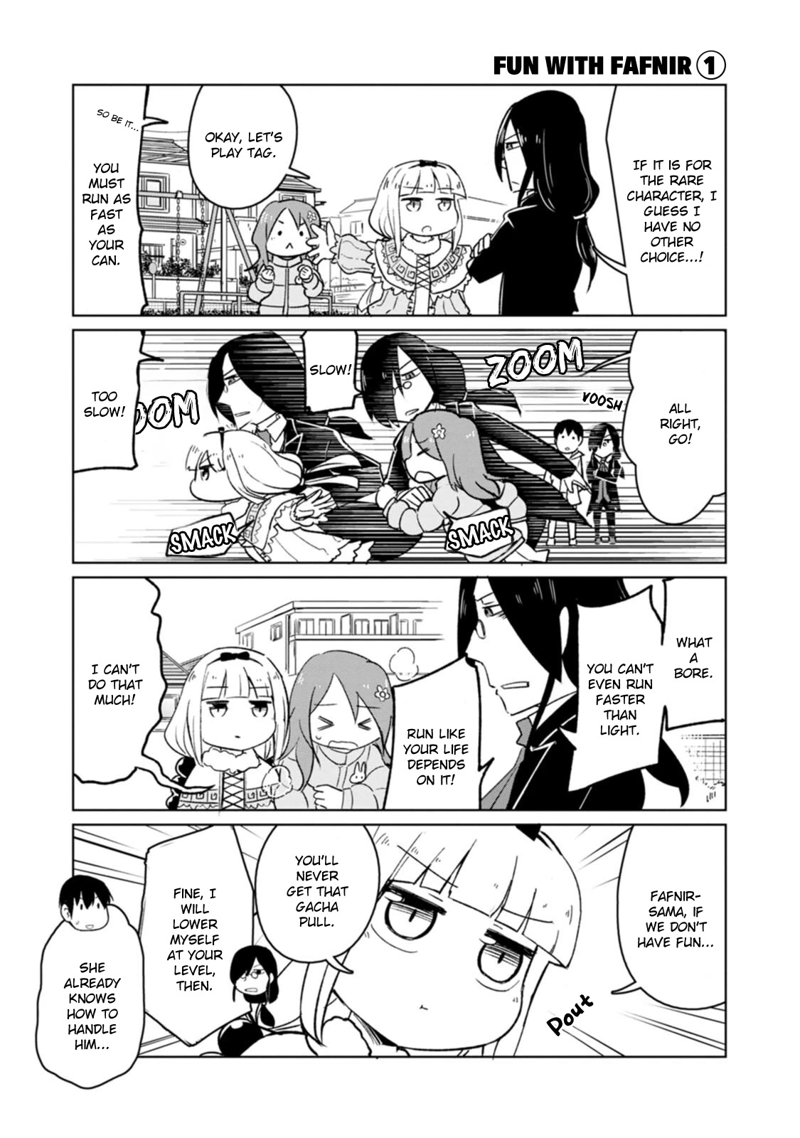 Kobayashi-san Chi no Maid Dragon: Okomorigurashi no Fafnir Chapter 5 page 5 - Chapter 5: Fafnir and Park Recreation