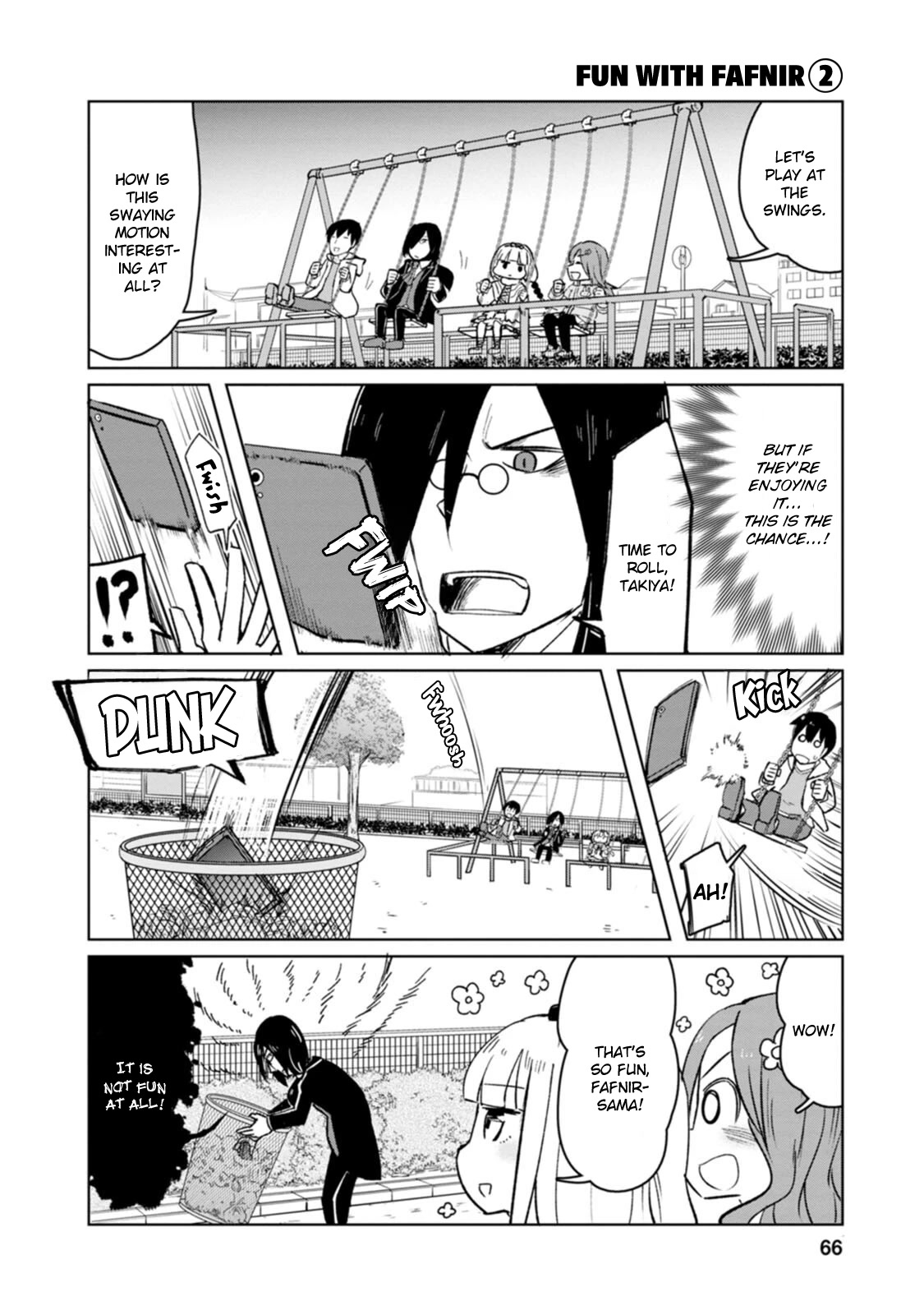 Kobayashi-san Chi no Maid Dragon: Okomorigurashi no Fafnir Chapter 5 page 6 - Chapter 5: Fafnir and Park Recreation