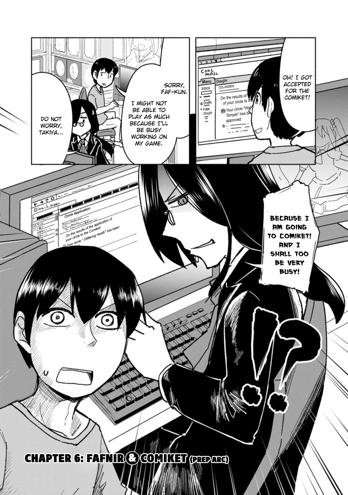 Kobayashi-san Chi no Maid Dragon: Okomorigurashi no Fafnir Chapter 6 page 1 - Chapter 6: Fafnir and Comiket (Prep Arc)