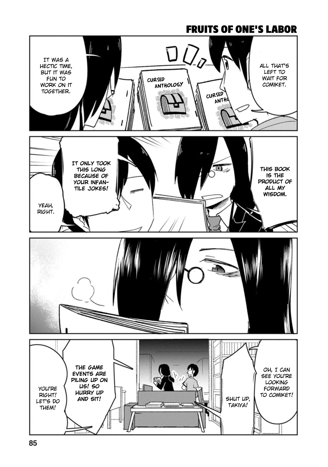 Kobayashi-san Chi no Maid Dragon: Okomorigurashi no Fafnir Chapter 6 page 11 - Chapter 6: Fafnir and Comiket (Prep Arc)