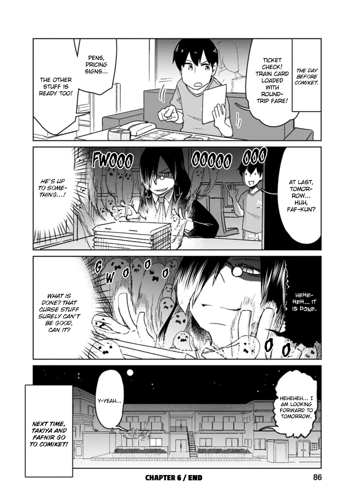 Kobayashi-san Chi no Maid Dragon: Okomorigurashi no Fafnir Chapter 6 page 12 - Chapter 6: Fafnir and Comiket (Prep Arc)