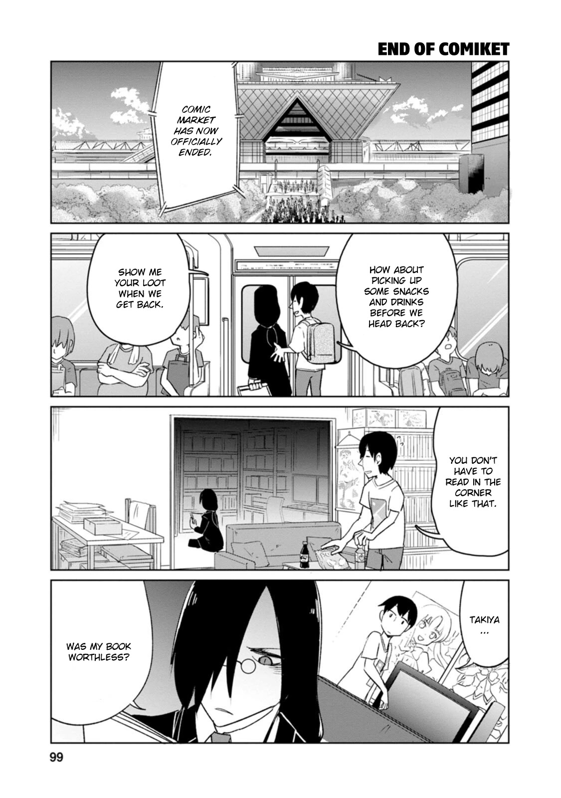 Kobayashi-san Chi no Maid Dragon: Okomorigurashi no Fafnir Chapter 7 page 11 - Chapter 7: Fafnir and Comiket (Event Arc)