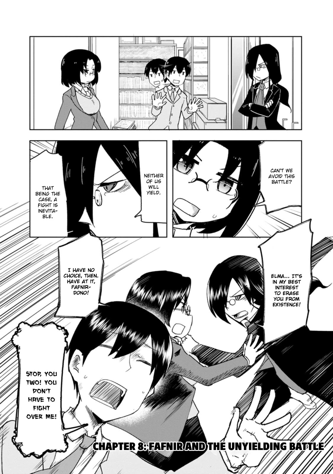 Kobayashi-san Chi no Maid Dragon: Okomorigurashi no Fafnir Chapter 8 page 1 - Chapter 8: Fafnir and The Unyielding Battle