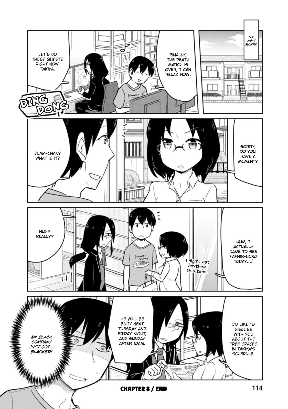 Kobayashi-san Chi no Maid Dragon: Okomorigurashi no Fafnir Chapter 8 page 12 - Chapter 8: Fafnir and The Unyielding Battle