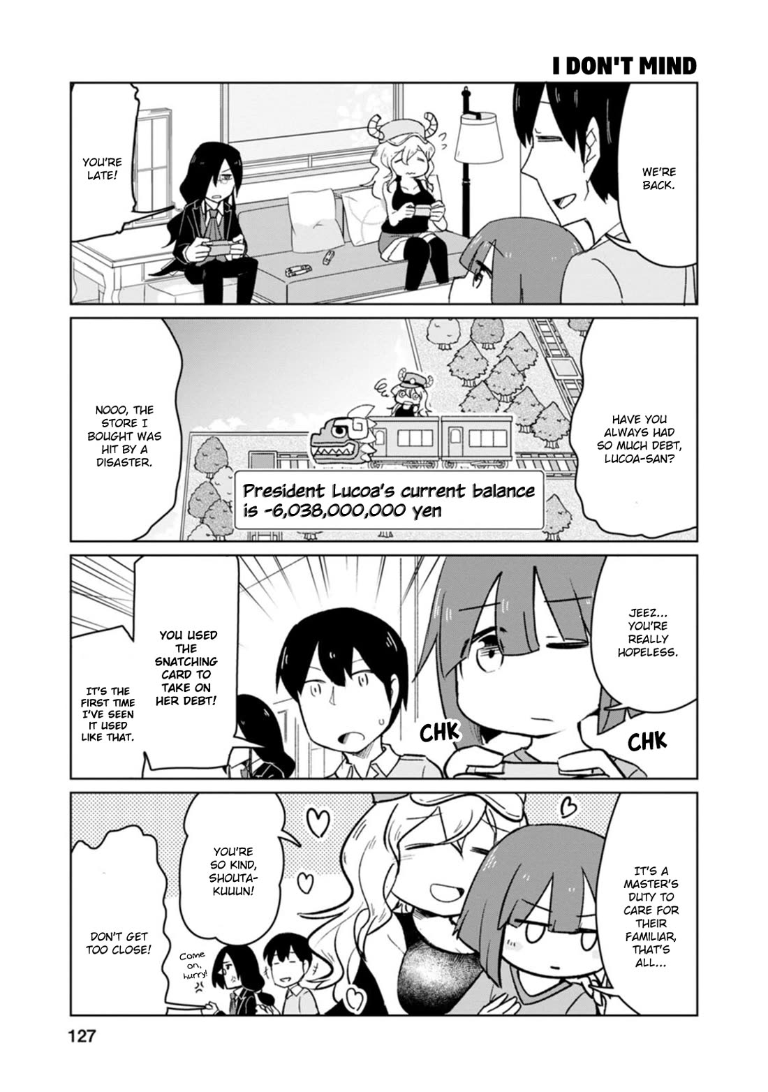Kobayashi-san Chi no Maid Dragon: Okomorigurashi no Fafnir Chapter 9 page 11 - Chapter 9: Fafnir and Competition Games