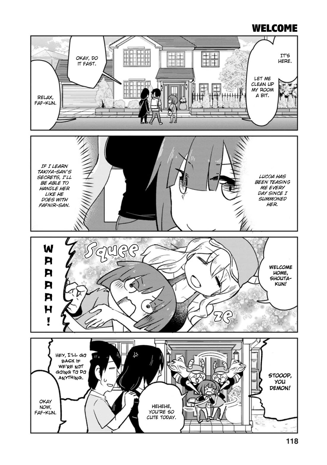 Kobayashi-san Chi no Maid Dragon: Okomorigurashi no Fafnir Chapter 9 page 2 - Chapter 9: Fafnir and Competition Games