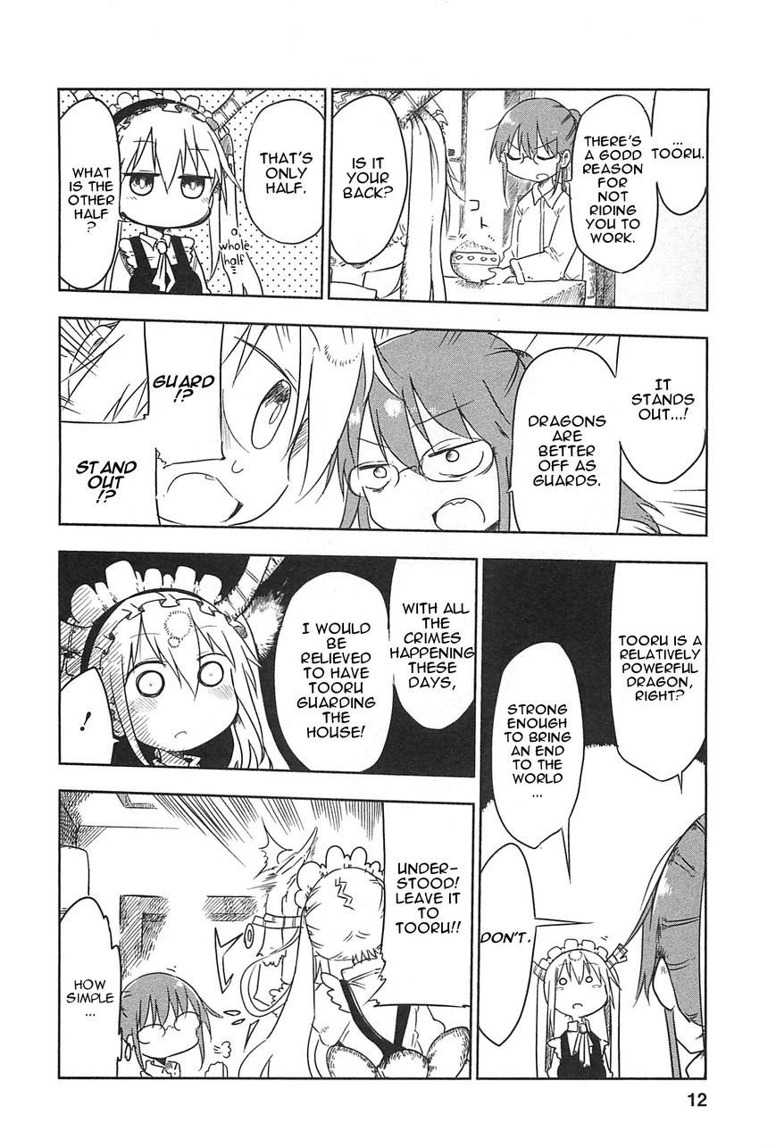 Kobayashi-san Chi no Maid Dragon Chapter 1 page 10 - Chapter 1 : Tooru and Kobayashi-san