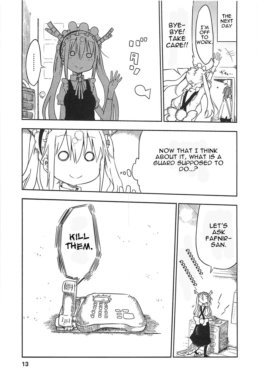 Kobayashi-san Chi no Maid Dragon Chapter 1 page 11 - Chapter 1 : Tooru and Kobayashi-san