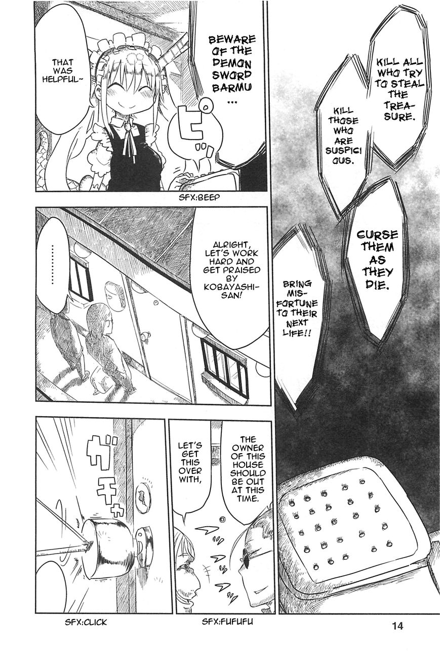 Kobayashi-san Chi no Maid Dragon Chapter 1 page 12 - Chapter 1 : Tooru and Kobayashi-san