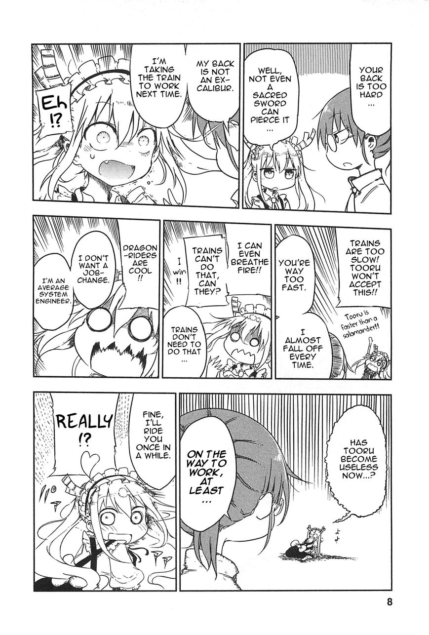 Kobayashi-san Chi no Maid Dragon Chapter 1 page 6 - Chapter 1 : Tooru and Kobayashi-san