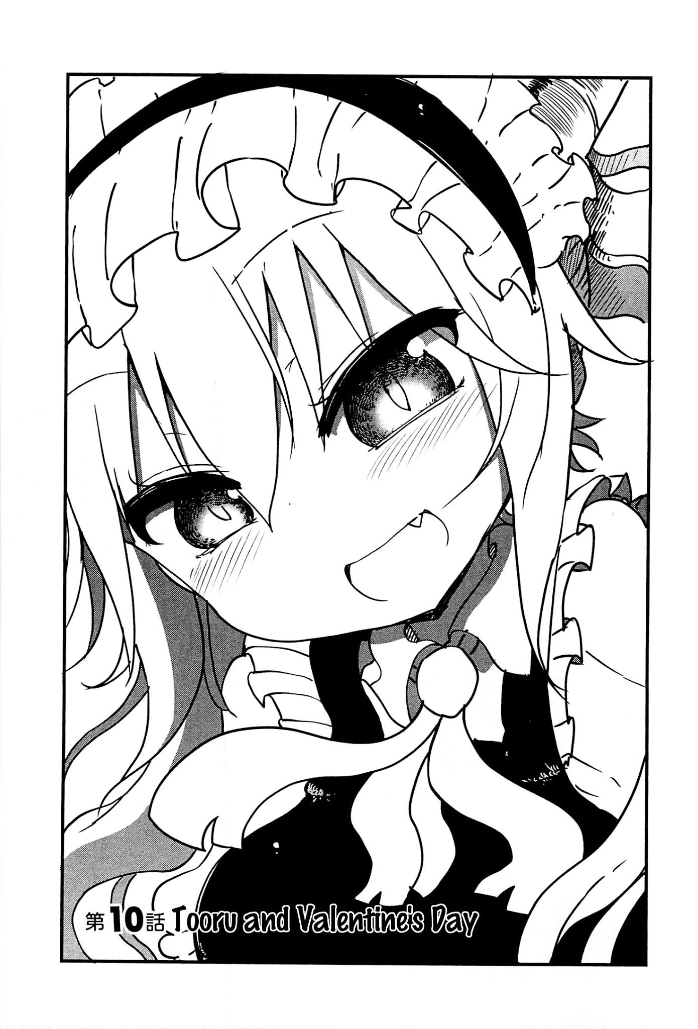 Kobayashi-san Chi no Maid Dragon Chapter 10 page 1 - Chapter 10 : Tooru and Valentine's Day