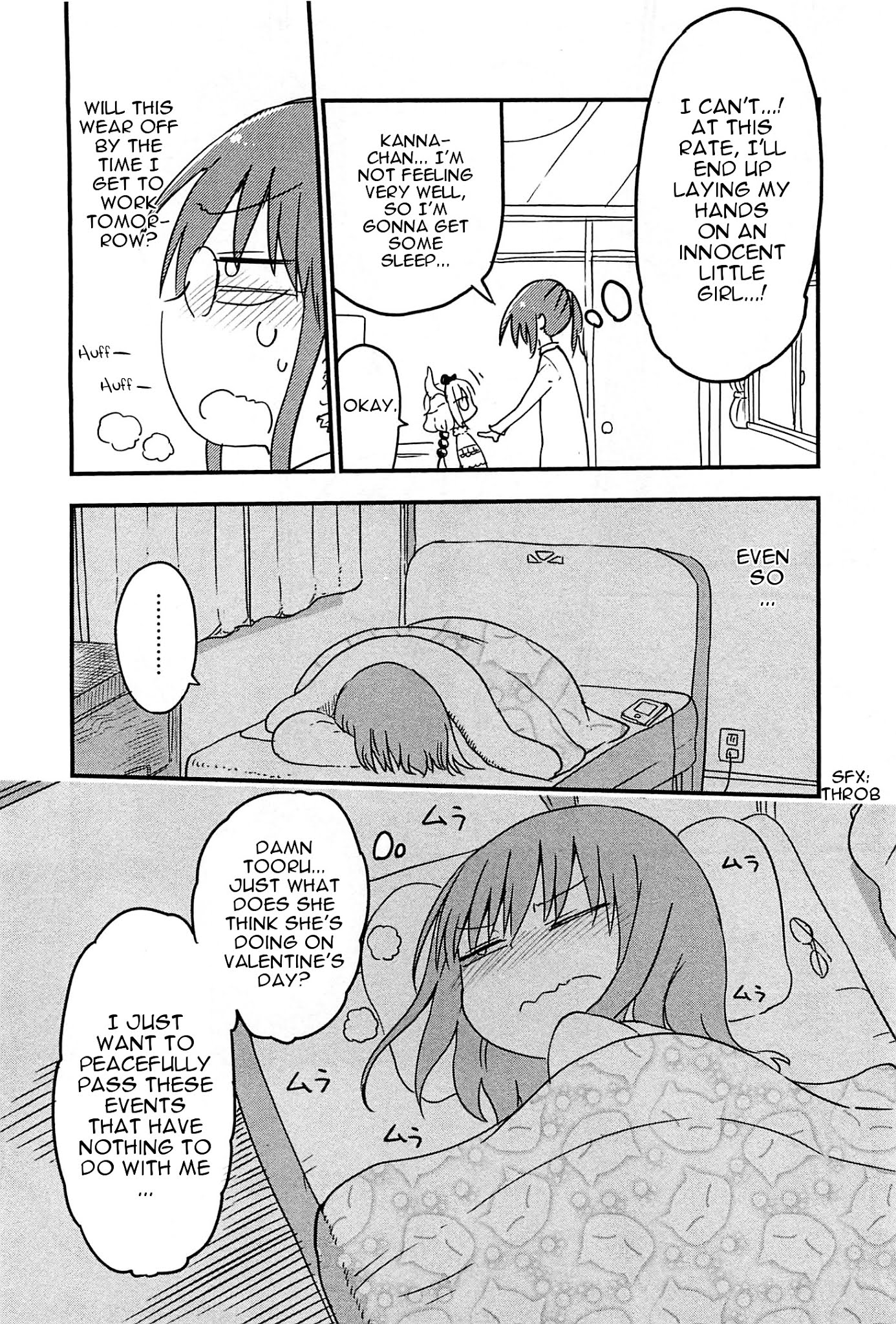 Kobayashi-san Chi no Maid Dragon Chapter 10 page 10 - Chapter 10 : Tooru and Valentine's Day