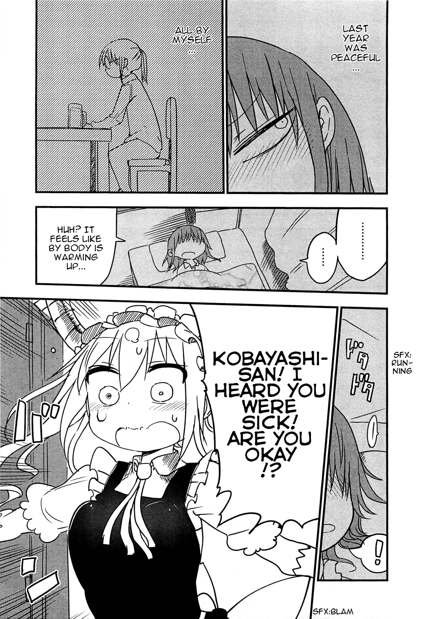 Kobayashi-san Chi no Maid Dragon Chapter 10 page 11 - Chapter 10 : Tooru and Valentine's Day