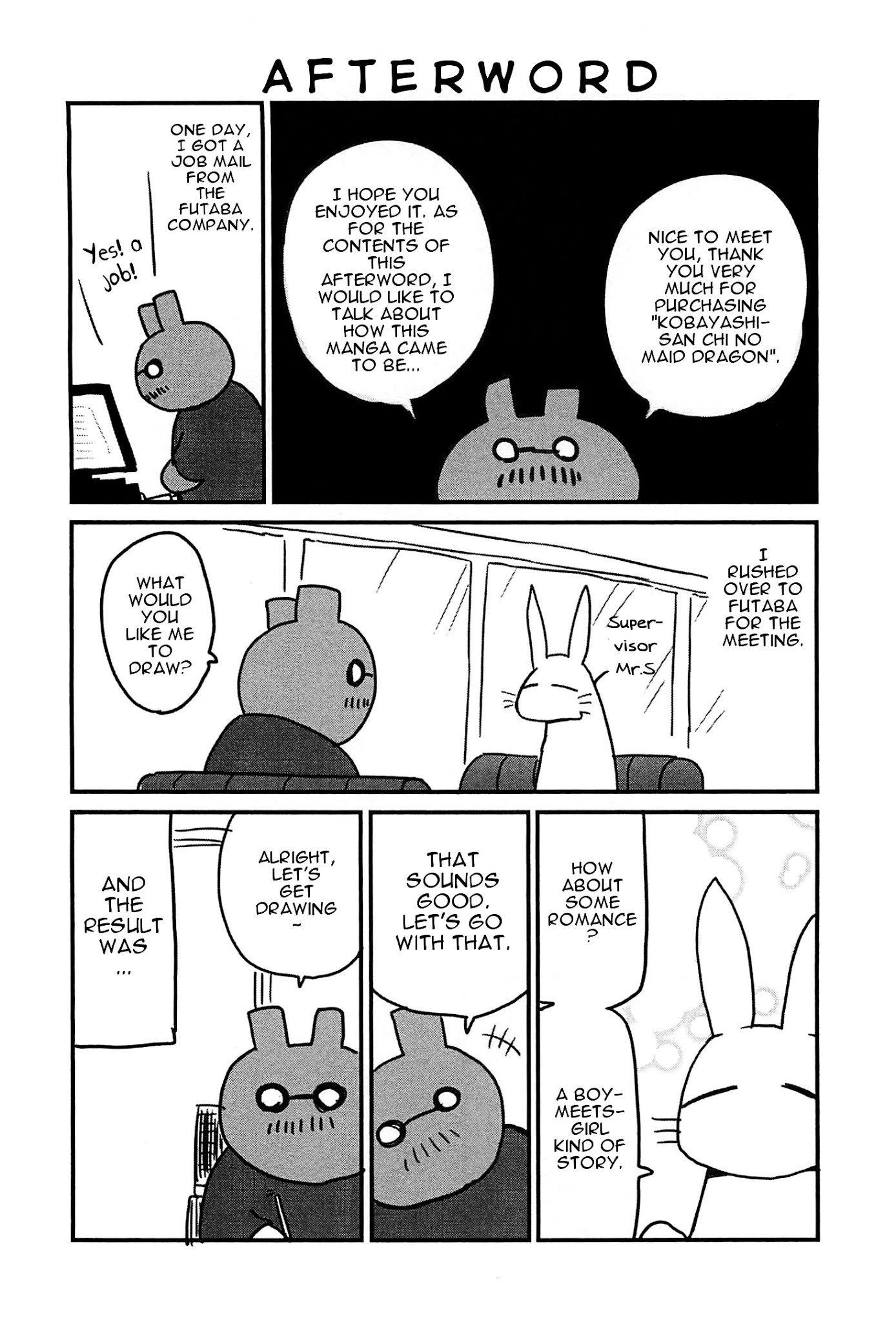 Kobayashi-san Chi no Maid Dragon Chapter 10 page 14 - Chapter 10 : Tooru and Valentine's Day