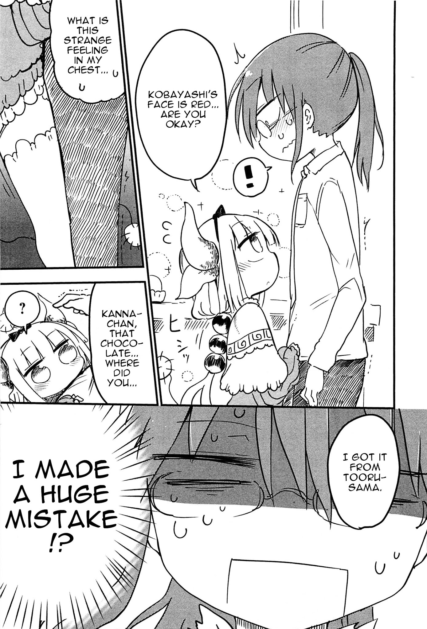 Kobayashi-san Chi no Maid Dragon Chapter 10 page 9 - Chapter 10 : Tooru and Valentine's Day