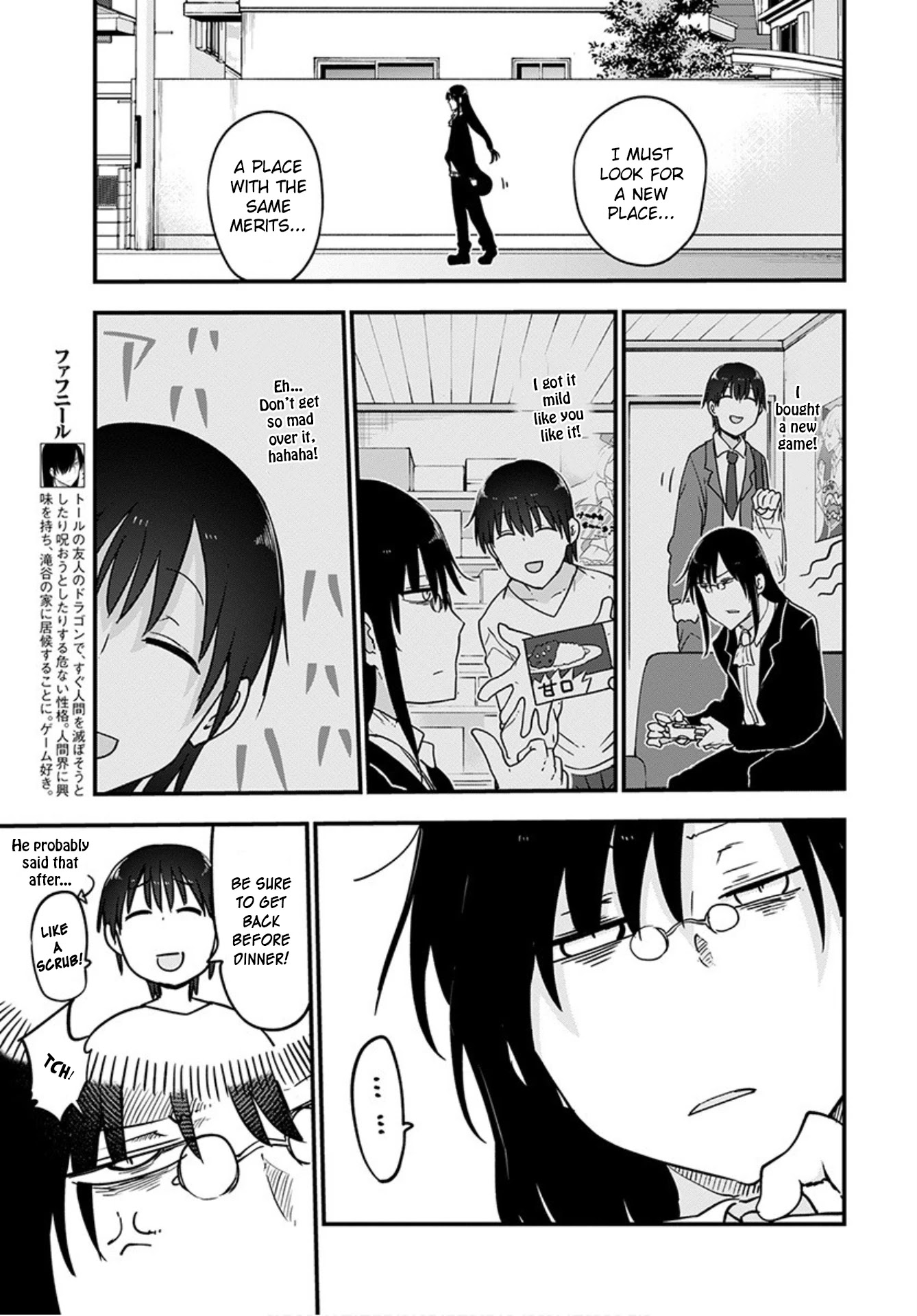 Kobayashi-san Chi no Maid Dragon Chapter 101 page 3 - Chapter 101: Fafnir and Finding Home