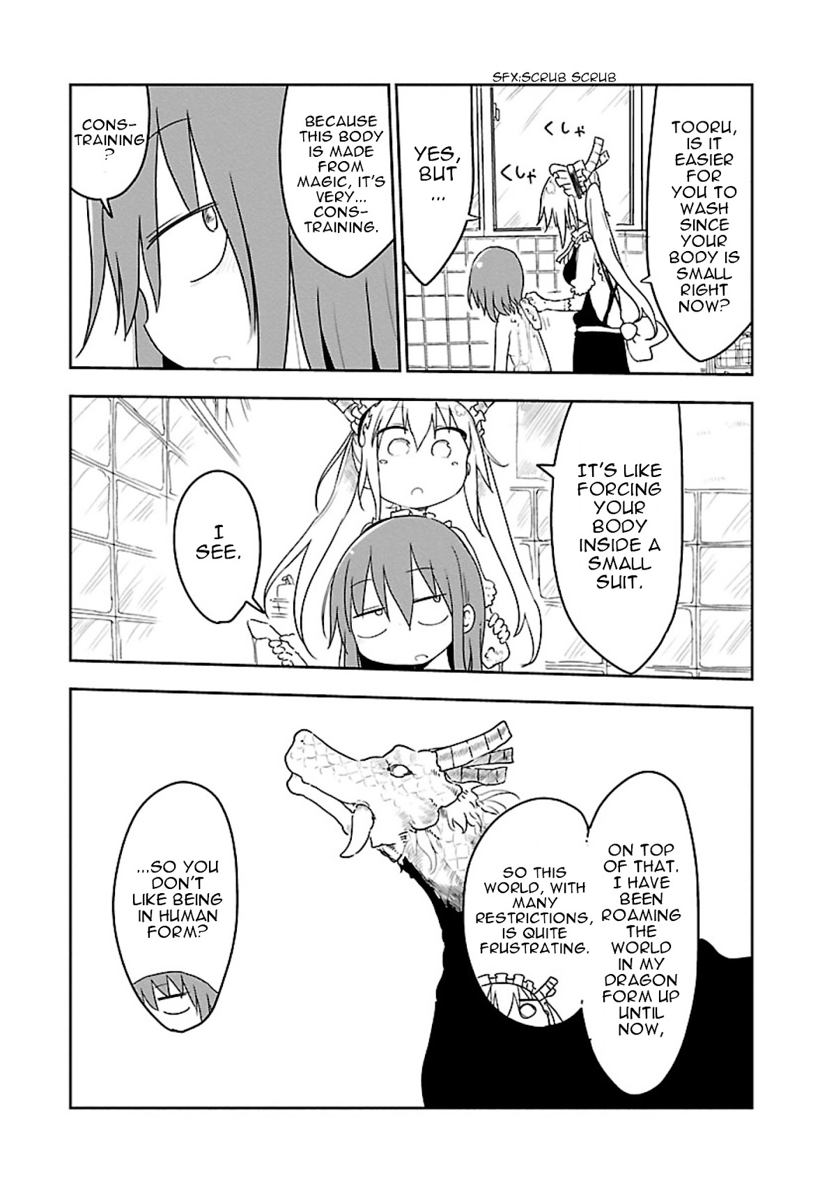 Kobayashi-san Chi no Maid Dragon Chapter 11 page 11 - Chapter 11 : Tooru and Cleaning