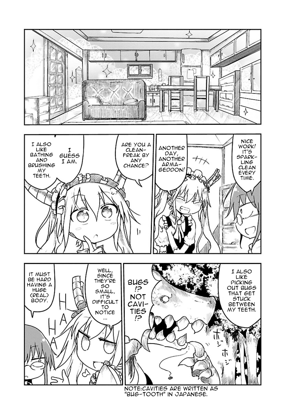 Kobayashi-san Chi no Maid Dragon Chapter 11 page 5 - Chapter 11 : Tooru and Cleaning