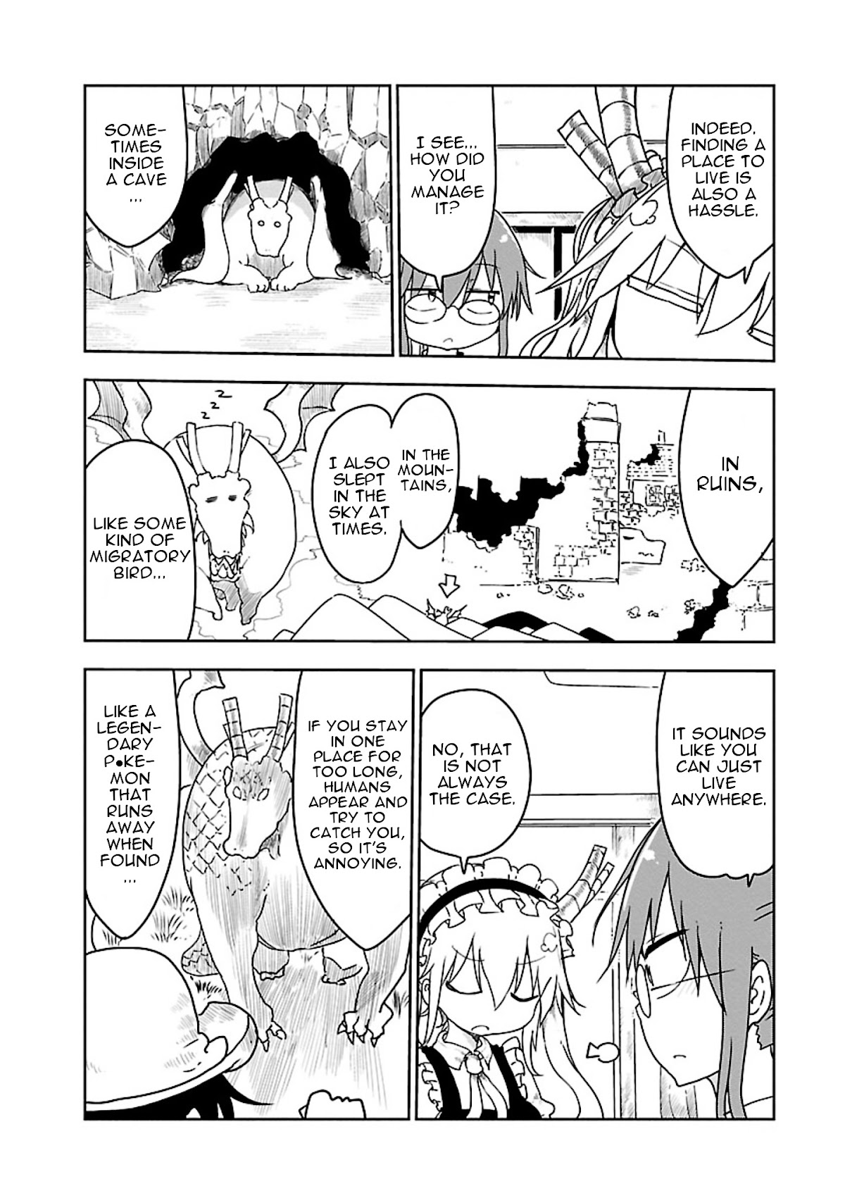 Kobayashi-san Chi no Maid Dragon Chapter 11 page 6 - Chapter 11 : Tooru and Cleaning